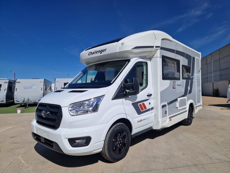 Exterior autocaravana Challenger 250 Graphite Edition nueva